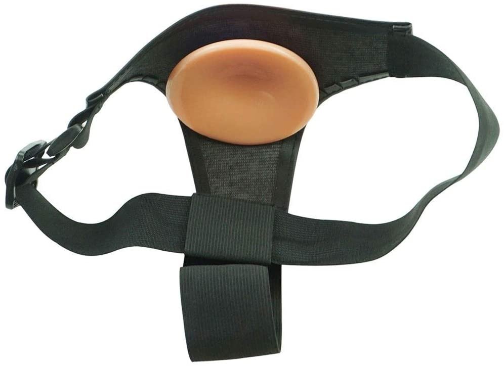10 Inch Harness Strap on Cock Realistic Flesh Large Dildo Flexible Penis with Powerful Suction Cup for Lesbian Couples - Image 6