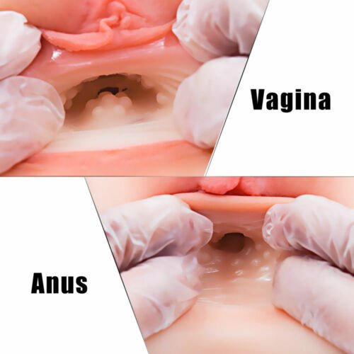 1st Quality Realistic Inflatable Blow Up Semi Silicone Sex Doll For Male - Image 5