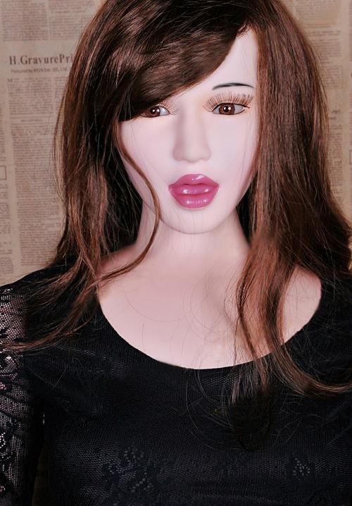 1st Quality Realistic Inflatable Blow Up Semi Silicone Sex Doll For Male - Image 2
