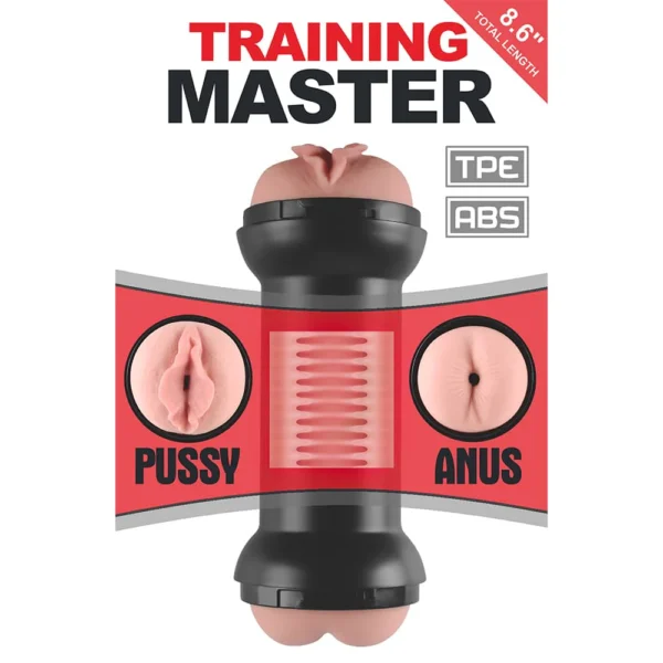 2 in 1 Anus & Pussy Double Side Stroker Masturbator - Image 3