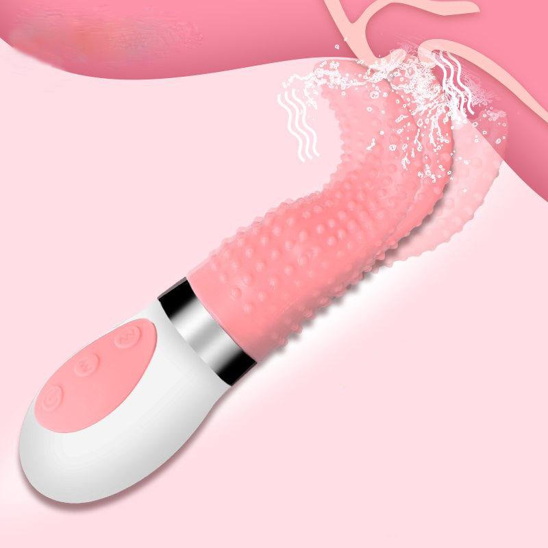 30 Frequency Female Magic Wand Massager Electric Tongue Vibrator - Image 2