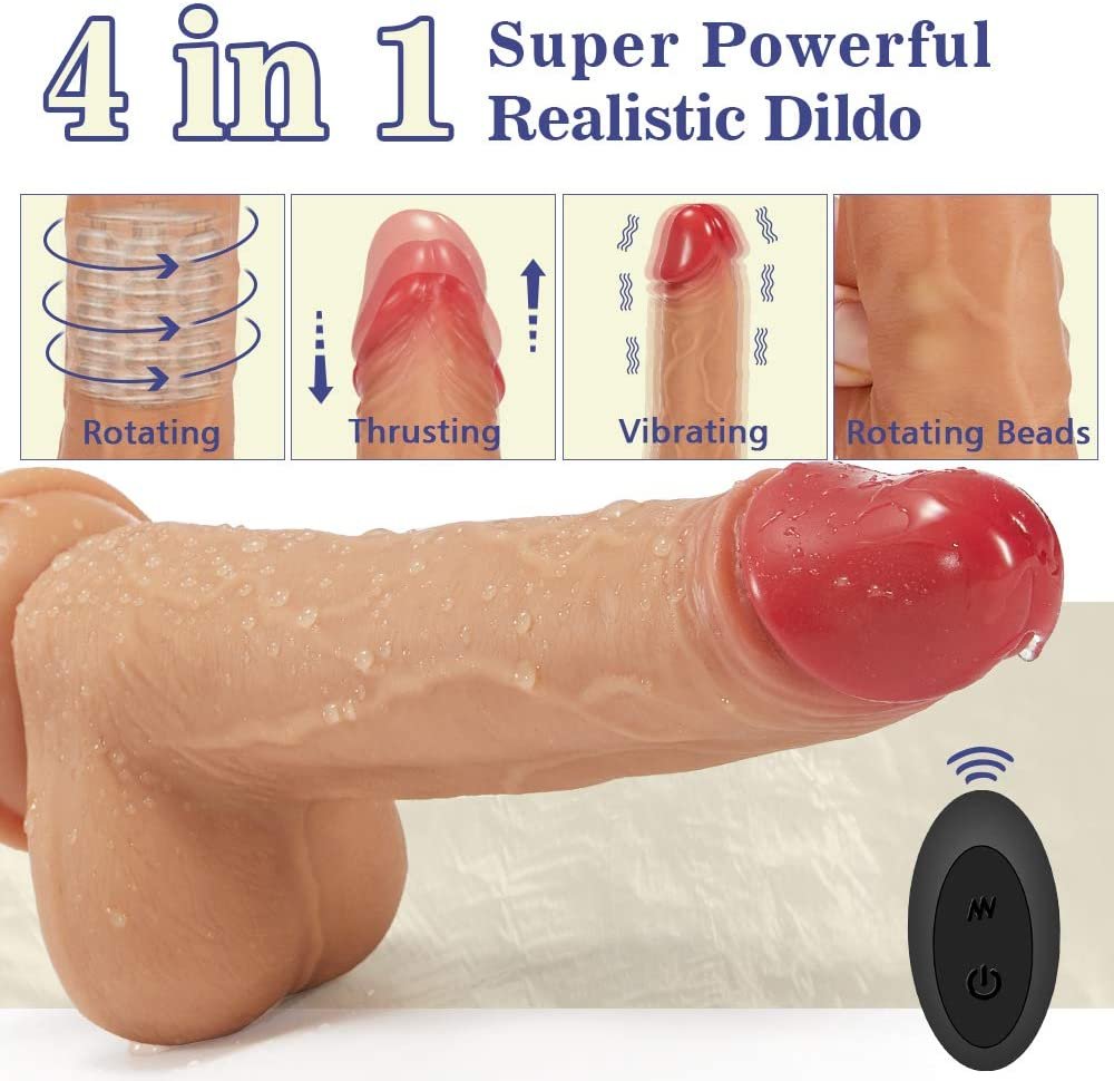 Automatic Up Down And Rotating Dildo Vibrator - Image 2