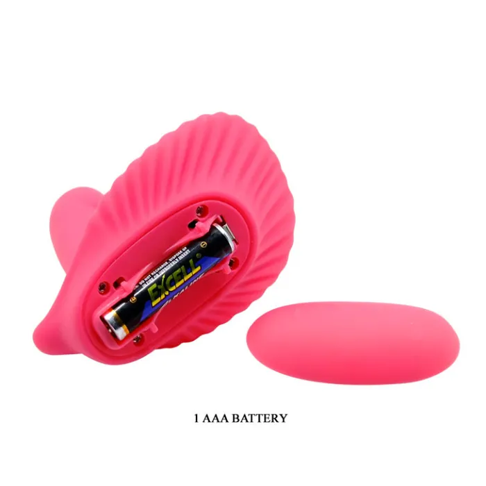 Fancy Wireless Remote Control Clamshell Panty Anal + Pussy Vibrator - Image 3