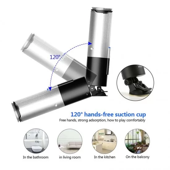 Latin X9 Auto Piston USB Rechargeable Handsfree Masturbator - Image 8