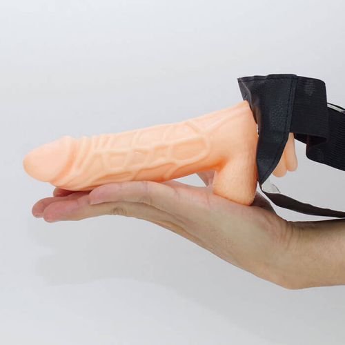 Love Me Hollow Strap On Dildo With Vibration - Image 7