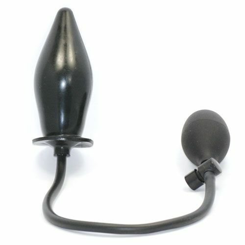 Pump N Play Black Inflatable Anal Butt Plug Dilator Expander Balloon - Image 2