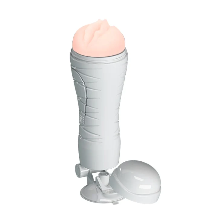Vibration Fleshlight Masturbator With Suction Cup - Image 2